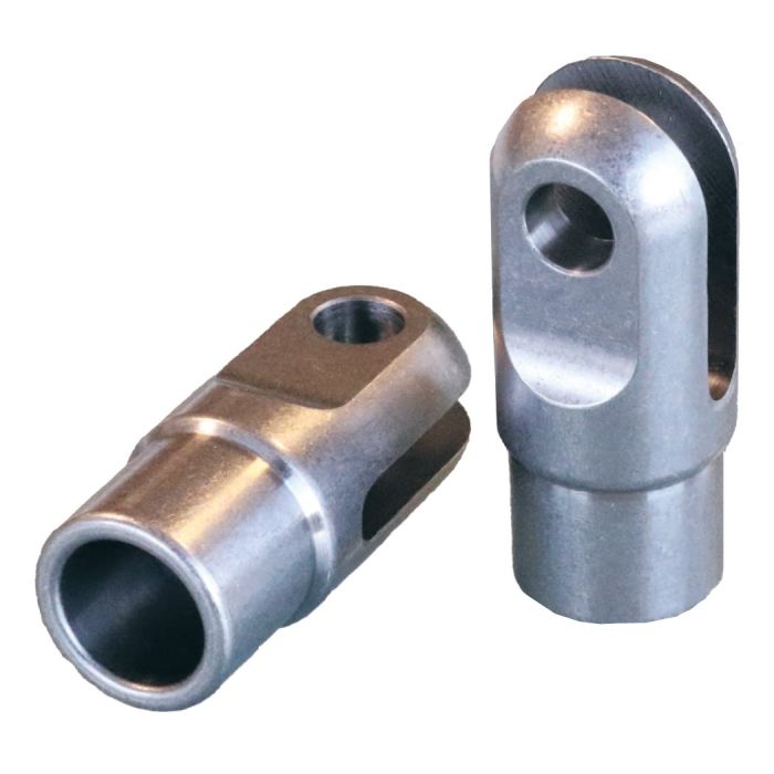 Meziere CE16 Clevis End Weld-In Fits 1-1/4 Diameter x .058 Wall Tubing .260 Slot 