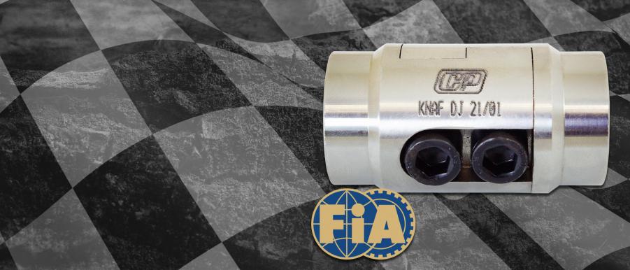 <strong>New!<br>Tube couplers<br>with FIA certification</strong>